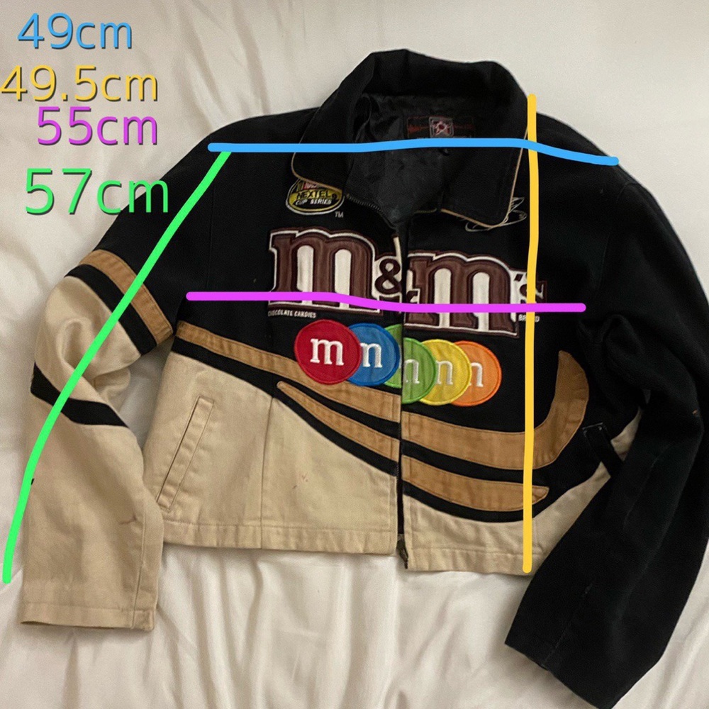 Rare Nascar M&M Racing Jacket - Picture 3 of 4